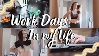 9-5 WORK DAYS IN MY LIFE (working from home post grad)