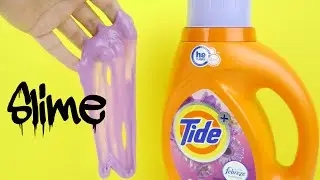 كيف نصنع سلايم بالتايد مكونين فقط - Slime with Tide Super Easy
