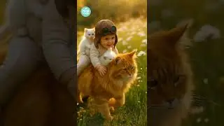 Baby&rsquo;s Wildest Ride! | Giant Cat, Tiny Kittens & Endless Smiles