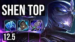SHEN vs VLADIMIR (TOP) | 5.5M mastery, 8/1/8, 1100+ games, Legendary | NA Diamond | 12.5