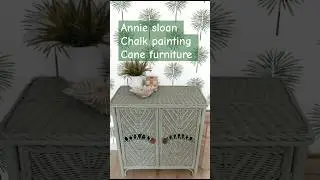 Have you tried chalk paint? Cane furniture. Popular Annie Sloan #chalkpainting #furniturepainting