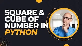 Python program to find square and cube of given no. calculate square, cube of any number.