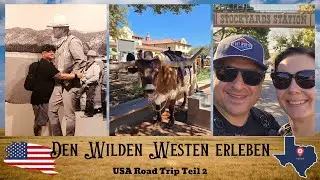SO fühlt sich der Wilde Westen an – Echte Cowboys hautnah in den Stockyards! 🤠