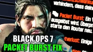 BLACK OPS 7 PACKET BURST FIX - COD BO7 Bursting Packet Issue, Solution Tutorial Guide