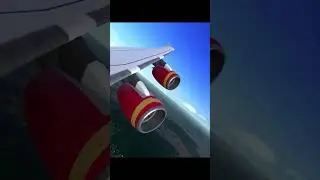 ✈️FLY IN THE SKY🌍 ┃Emirates Airbus A380-800┃RFS -Real Flight Simulation. #aviation #rfs #flight