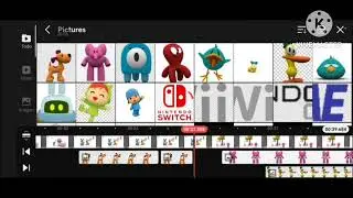 Pocoyó logo remake KineMaster speedrun be like 8x speed