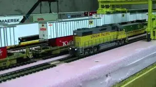 Custom Weathered /Detailed Atlas TM GP38-2 UP #605 Custom Lighting/Sound