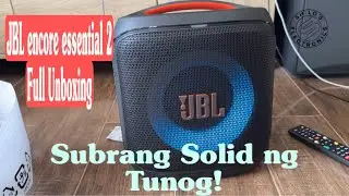 JBL partyBox Encore essential 2 Full Unboxing and Testing