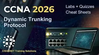 CCNA 200-301 | Cisco Switching | Dynamic Trunking Protocol (DTP) | Free Quiz