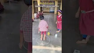 Addition - Learning through games | Numbers | Teacher Innovation Ideas #addition #maths #shorts #yt