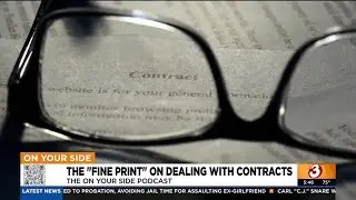 The 'fine print' on dealing with contracts