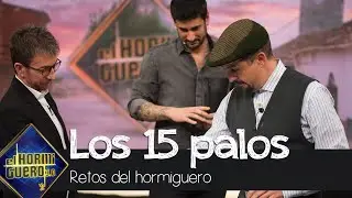 Melendi contra Don Rogelio en el reto de los 15 palos - El Hormiguero 3.0