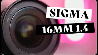 PERFETTO per la GH5! - Sigma 16mm 1.4 per Micro 4/3