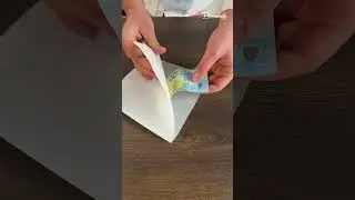 How to repair torn money 💵 #quick #torn #money #fix
