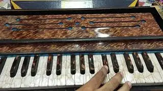 Raga Bihag=Raag Bihag | Notes Practice Lesson || Harmonium Sur Sargam Introduction ||