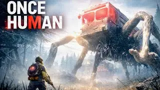 THIS OPEN WORLD SURVIVAL GAME IS INSANE - ONCE HUMAN
