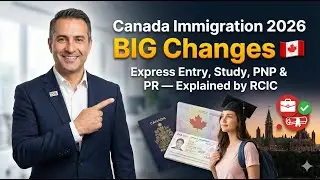 Canada Immigration 2026 BIG Changes  | Express Entry, Study, PNP & PR Updates Explained by RCIC