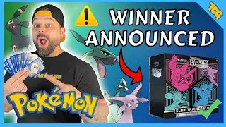 Evolving Skies ETB Giveaway Winner Announced PLUS Unboxing (Pokemon TCG)