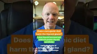 Do ketogenic diets harm the thyroid gland?