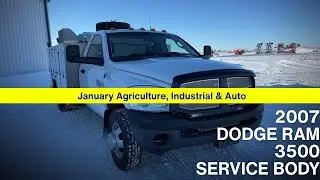 2007 DODGE RAM 3500 SERVICE BODY I-227608