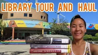 RICHMOND LIBRARY TOUR + BOOK HAUL | READING WITH TATIANA