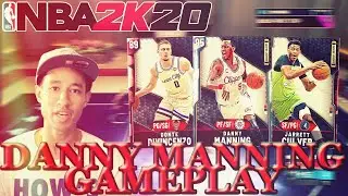 DIAMOND DANNY MANNING GAMEPLAY!! HIDDEN GALAXY OPAL?!? CAMPUS LEGENDS PACKS! | NBA 2K20 MYTEAM