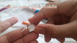 how to make a mini phone with matchbox.📱
