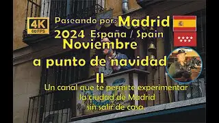 Paseo en noviembre a un paso de navidad segunda versión 4k 30 fps