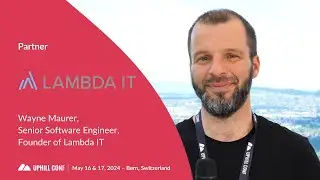 Uphill Conf 2024 Partners Interviews - Lambda IT