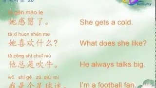 Oral speaking Chinese Mandarin/中文口语/native Chinese