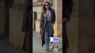 Шикарные идеи для ваших образов на осень  #fashion #модныепоказы #туториалодежда #мода #autumn