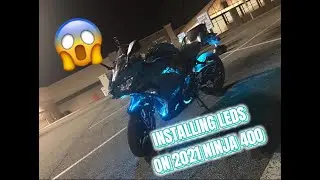 INSTALLING AMBOTHER LEDS ON MY 2021 NINJA