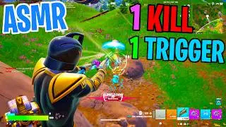 ASMR Gaming 😴 Fortnite 1 Kill = 1 Trigger Relaxing Mouth Sounds 🎮🎧 Controller Sounds + Whispering 💤