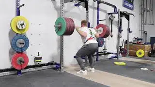 280KG Back Squat || Wes Kitts