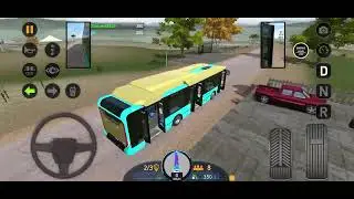 Bus Simulator EVO  Multiplayer Mode | Me Vs Angie | #bussimulatorevo 