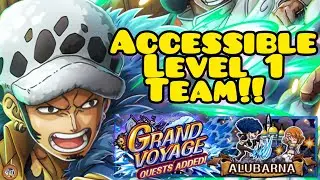 V6 Law VS GRAND VOYAGE ALABURNA/Miss Doublefinger LEVEL 1 [OPTC]