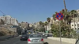 Driving At The Center Of Amman, Jordan #drivingtour #amman #jordan #pinoytravel #jordantravel