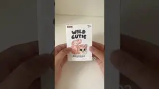 Crybaby Wild But Cutie blind box 💕 #popmart #blindbox #unboxing #squishy #asmr #diy #papercraft