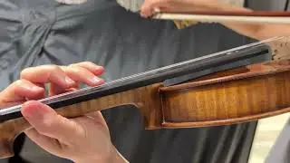 Third Position on the D String 