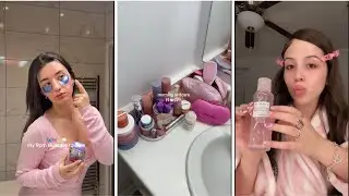 Skincare routine tiktok compilation 5
