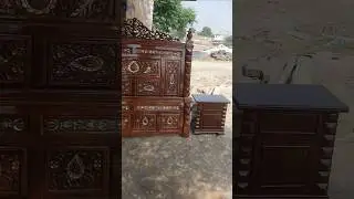 chinioti bed design 2025 | Shesham wood bed designs | M Tufail Furniture House WhatsApp 03014214239