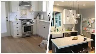 75 Yellow Floor Kitchen With Subway Tile Backsplash Design Ideas You'll Love 🟡