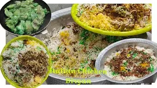 Italian Biryani | Creamy Green Biryani | Bhatiyara style  biryani | Easy  Chicken Italian Biryani