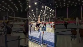 Beautiful Xcel Silver Bar Routine