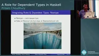 A Role for Dependent Types in Haskell
