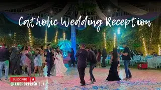 Anchor Priscilla hosting Catholic Wedding Reception #bestweddinganchor #wedding #event #fun #love