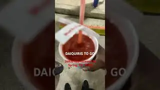 Pulled up to daiquiris to go in Spring Texas ￼#daiquiris #drink #springtx