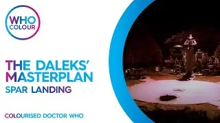 Doctor Who The Daleks' Masterplan Spar Landing Colourisation