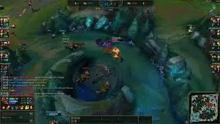 Shaco Highlight: Riot Benobo gets funneled into joker's death trap