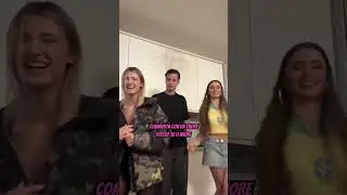 ALICE PEREGO E VIRGINIA BELLORA INSEGNANO AD ALE COSSARI A BALLARE #tiktok #coppia #perte #dance